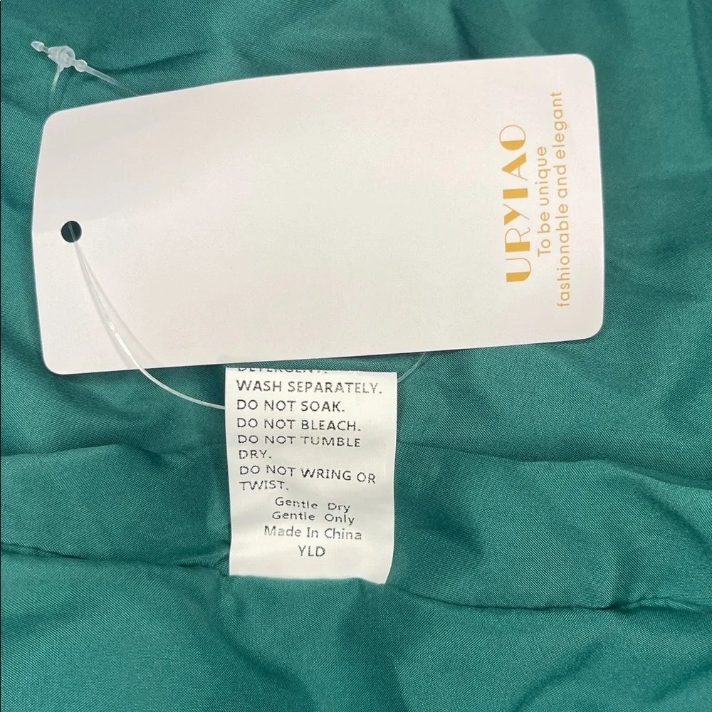 Emerald Green Floral Ruched Bodice Maxi Dress Women’s XS - Picture 7 of 7